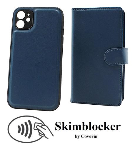 Skimblocker iPhone 11 (6.1) XL Magnet Plånboksfodral