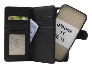 Skimblocker iPhone 11 (6.1) XL Magnet Plånboksfodral