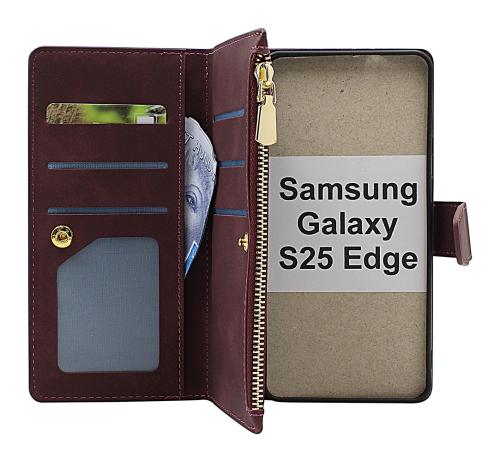XL Samsung Galaxy S25 Edge Lyx Plånboksfodral