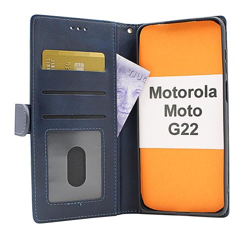 Zipper Standcase Wallet Motorola Moto G22