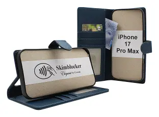 Skimblocker iPhone 17 Pro Max Pl&aring;nboksfodral