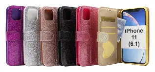 Standcase Glitter Wallet iPhone 11 (6.1)