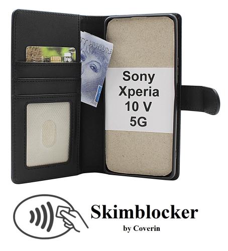 CoverinSkimblocker Sony Xperia 10 V 5G Magnet Plånboksfodral