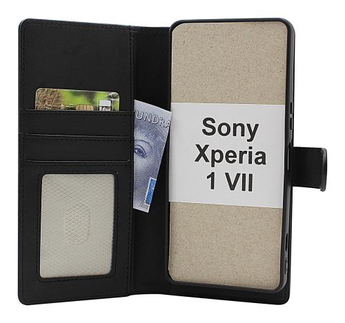 Skimblocker Sony Xperia 1 VII Magnet Plånboksfodral