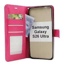 Crazy Horse Samsung Galaxy S26 Ultra Pl&aring;nboksfodral