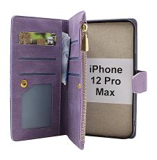 XL iPhone 12 Pro Max Lyx Pl&aring;nboksfodral
