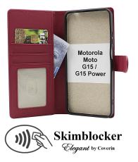 CoverinSkimblocker Motorola Moto G15 / G15 Power Plånboksfodral