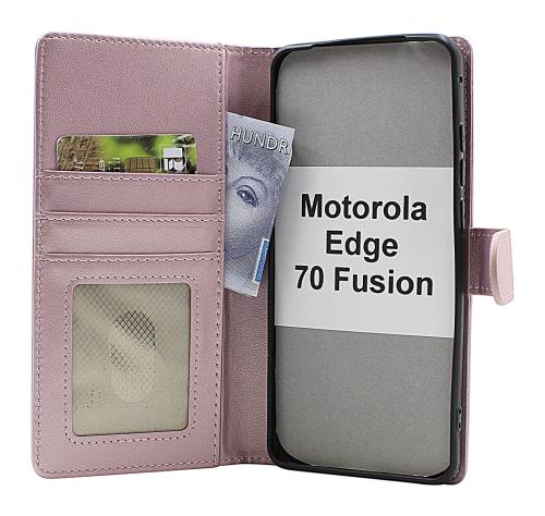 Skimblocker Motorola Edge 70 Fusion / 70 Fusion + Plånboksfodral