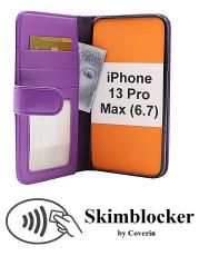 Skimblocker Plånboksfodral iPhone 13 Pro Max (6.7)