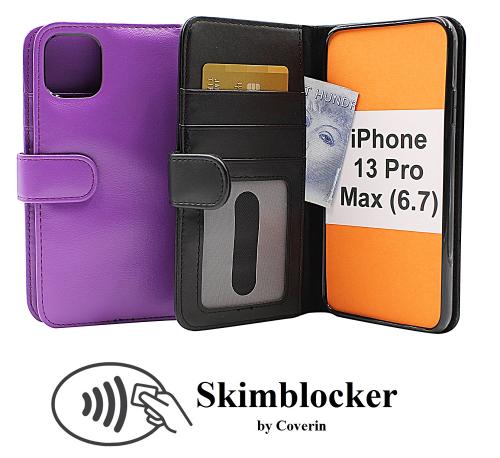 Skimblocker Plånboksfodral iPhone 13 Pro Max (6.7)