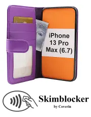 Skimblocker Pl&aring;nboksfodral iPhone 13 Pro Max (6.7)