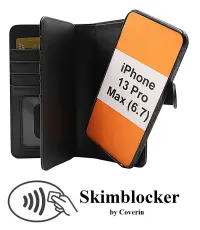 Skimblocker XL Magnet Fodral iPhone 13 Pro Max (6.7)