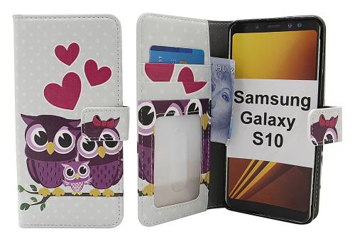CoverinSkimblocker Magnet Designwallet Samsung Galaxy S10 (G973F)