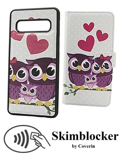 CoverinSkimblocker Magnet Designwallet Samsung Galaxy S10 (G973F)