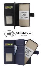 CoverinSkimblocker Motorola Moto G15 / G15 Power XL Magnet Plånboksfodral