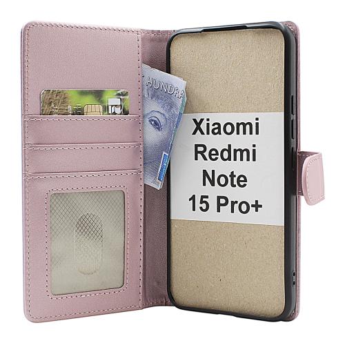 Skimblocker Xiaomi Redmi Note 15 Pro+ Plånboksfodral