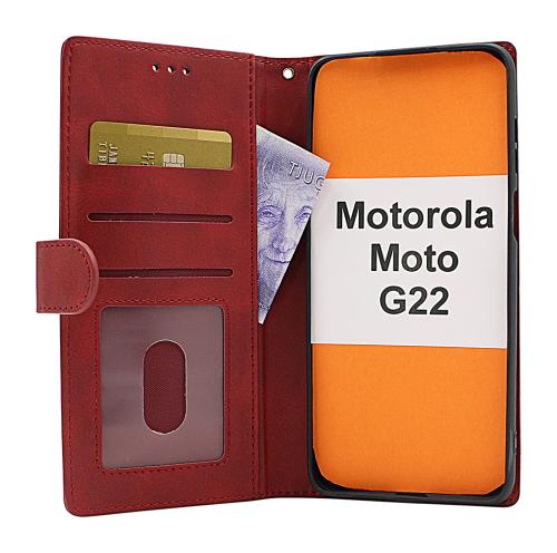 Zipper Standcase Wallet Motorola Moto G22