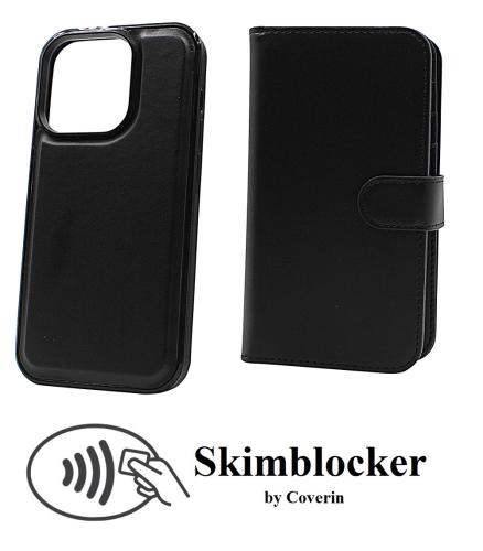 Skimblocker XL Magnet Fodral iPhone 14 Pro (6.1)