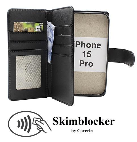 Skimblocker XL Magnet Fodral iPhone 15 Pro