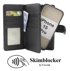Skimblocker XL Magnet Fodral iPhone 15 Pro