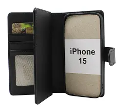 Skimblocker iPhone 15 XL Plånboksfodral