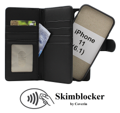 CoverinSkimblocker iPhone 11 (6.1) XL Magnet Plånboksfodral