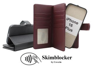 Skimblocker iPhone 16 Plus XL Magnet Plånboksfodral