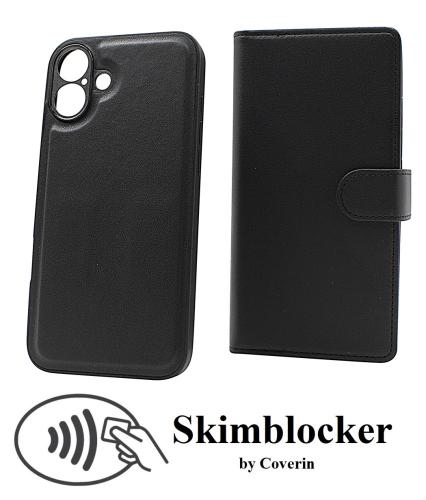 Skimblocker iPhone 16 Plus XL Magnet Plånboksfodral