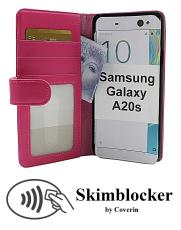 Skimblocker Pl&aring;nboksfodral Samsung Galaxy A20s (A207F/DS)