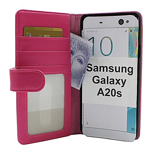 Skimblocker Plånboksfodral Samsung Galaxy A20s (A207F/DS)