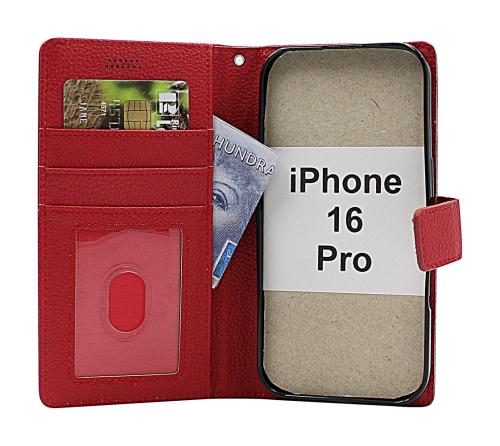 New Standcase iPhone 16 Pro Plånboksfodral