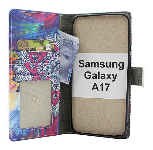 Skimblocker Samsung Galaxy A17 Magnet Plånboksfodral Design