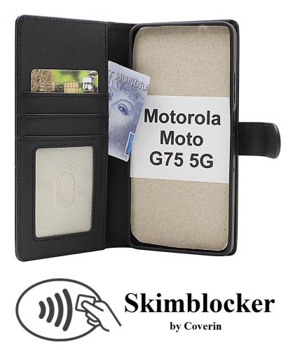 CoverinSkimblocker Motorola Moto G75 5G Magnet Plånboksfodral