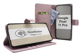 Skimblocker Google Pixel 11 / 11 Pro Pl&aring;nboksfodral