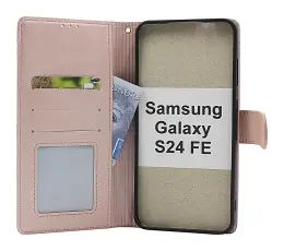 Flower Samsung Galaxy S24 FE Pl&aring;nboksfodral