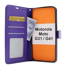 Crazy Horse Wallet Motorola Moto G31/G41