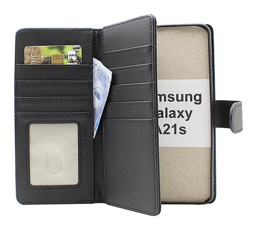 CoverinSkimblocker Samsung Galaxy A21s XL Plånboksfodral