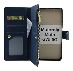 billigamobilskydd.seXL Motorola Moto G75 5G Lyx Plånboksfodral