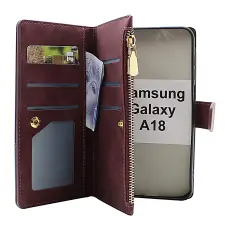 XL Samsung Galaxy A18 LTE Lyx Pl&aring;nboksfodral