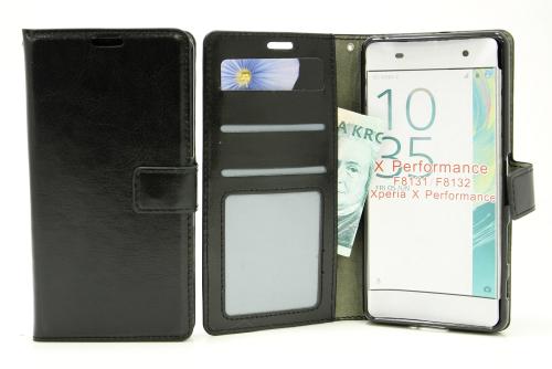 billigamobilskydd.seCrazy Horse Wallet Sony Xperia X Performance (F8131)