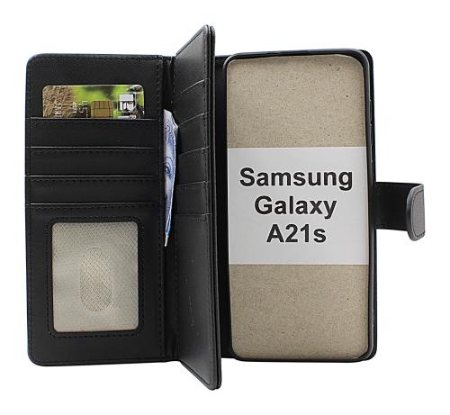 CoverinSkimblocker Samsung Galaxy A21s XL Plånboksfodral