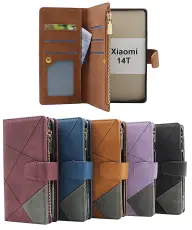 XL Xiaomi 14T 5G Lyx Pl&aring;nboksfodral