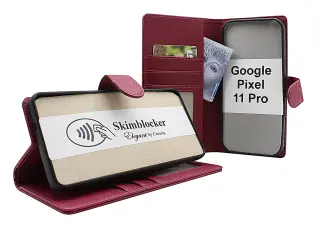 Skimblocker Google Pixel 11 / 11 Pro Pl&aring;nboksfodral