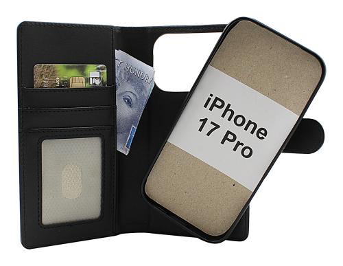 Skimblocker iPhone 17 Pro Magnet Plånboksfodral