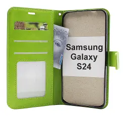 Crazy Horse Wallet Samsung Galaxy S24 5G (SM-S921B/DS)