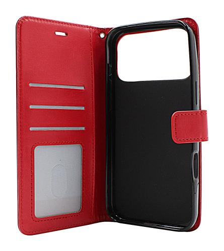 Crazy Horse iPhone 17 Pro Max Plånboksfodral