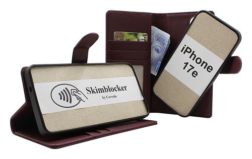 Skimblocker iPhone 17e Magnet Plånboksfodral 