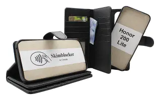Skimblocker Honor 200 Lite 5G XL Magnet Pl&aring;nboksfodral