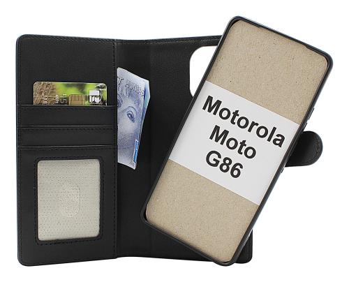 Skimblocker Motorola Moto G86 Magnet Plånboksfodral