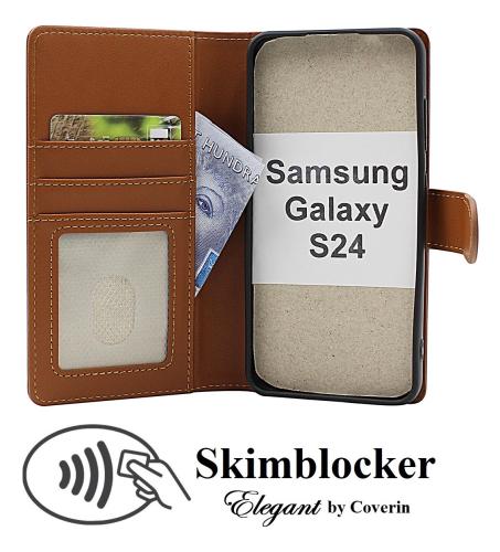CoverinSkimblocker Samsung Galaxy S24 5G Plånboksfodral
